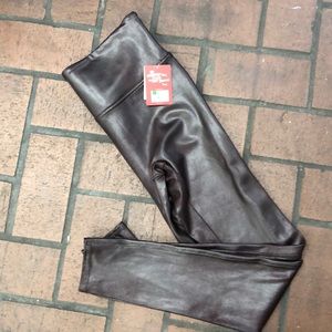 Spanx Faux Leather Leggings
